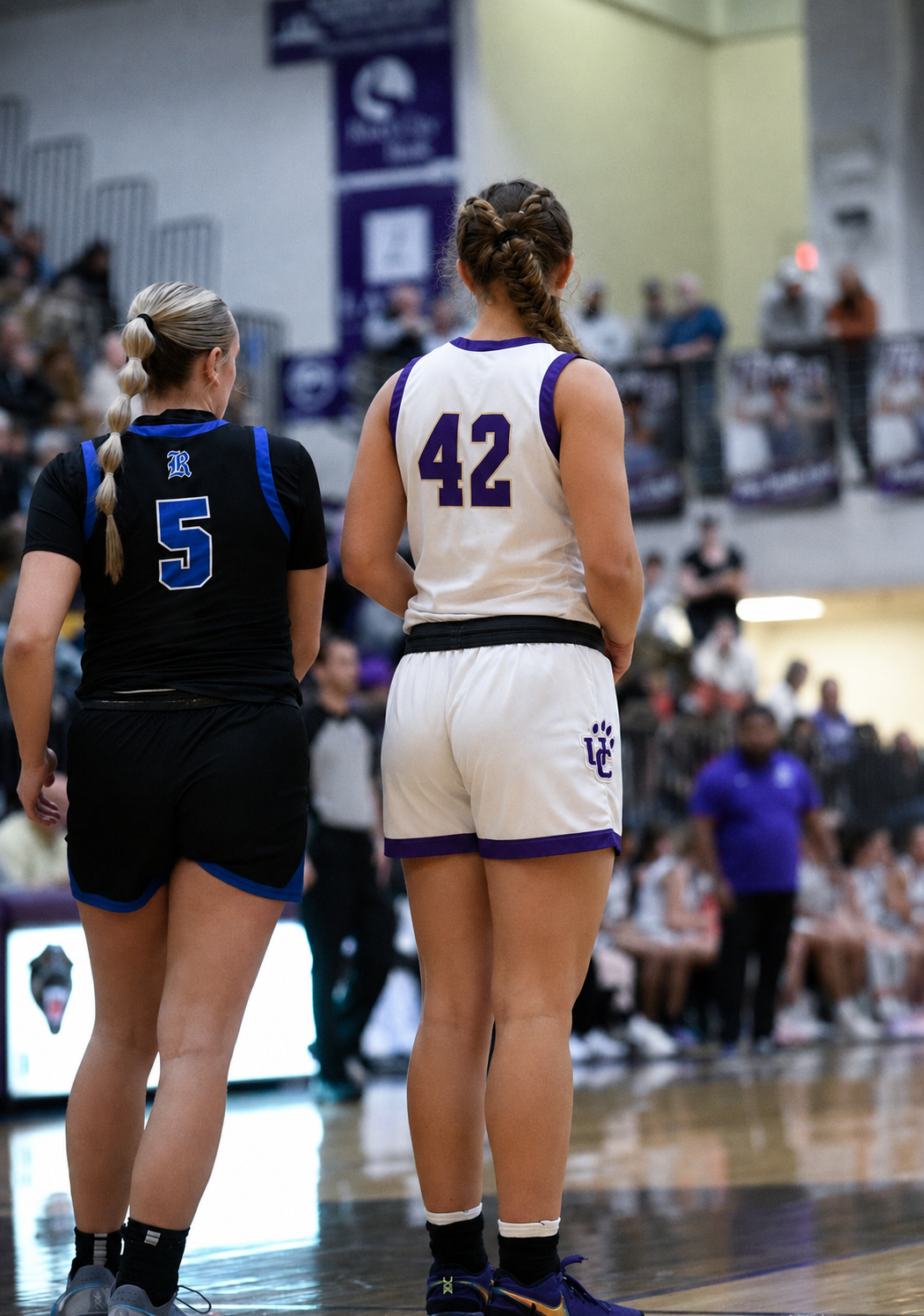 McKenna G Hood wearing #42 for the Union County Panthers